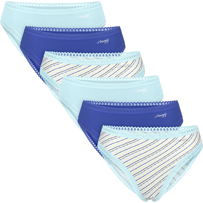 sloggi Dames slip / onderbroek 6 pack GO Crush