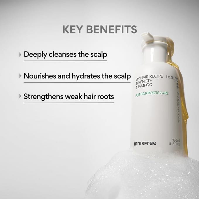 [innisfree] Mon Recette Capillaire Shampooing Force 330ml white