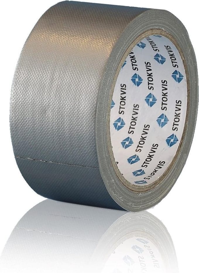 tape grijs 50mm HEAVY DUTY 50m (1 rol)
