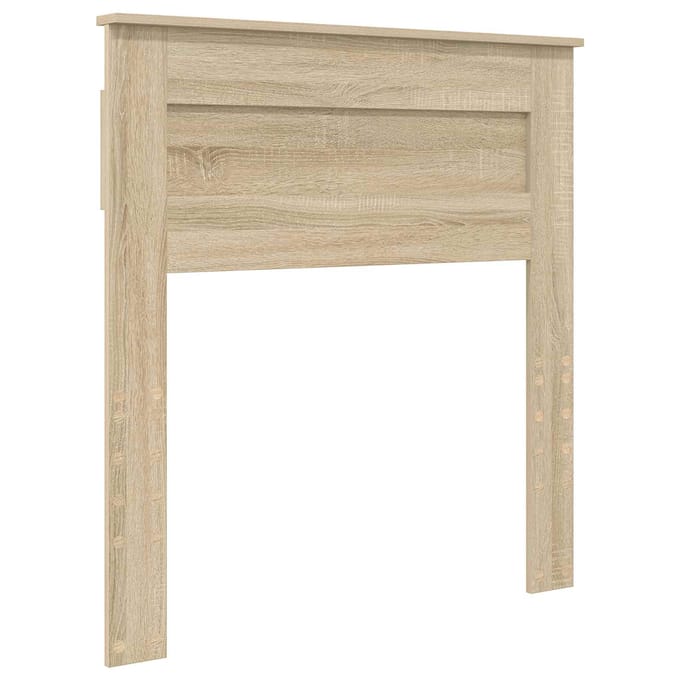 vidaXL Hoofdbord Sonoma Eiken Bewerkt hout