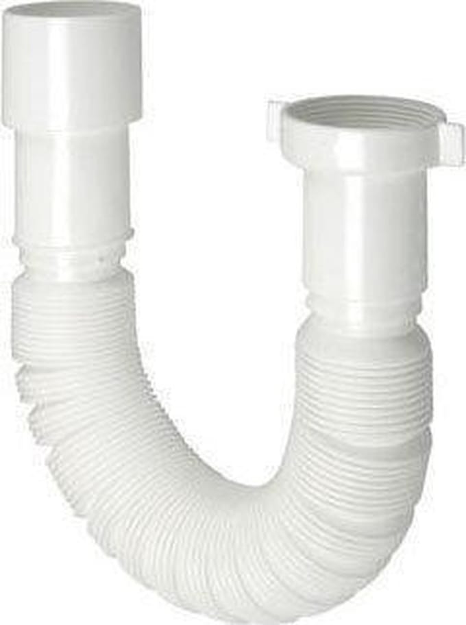 Flexibele Sifon 6/4X40Mm,Wit Sanit (Pl Label) 01896000B05
