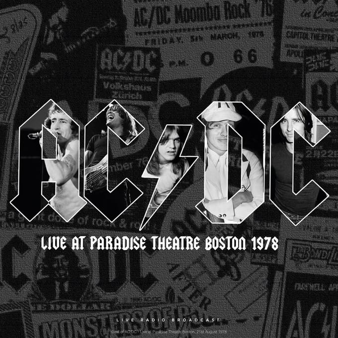 AC/DC - Live At Paradise Theatre Boston 1978 (LP)