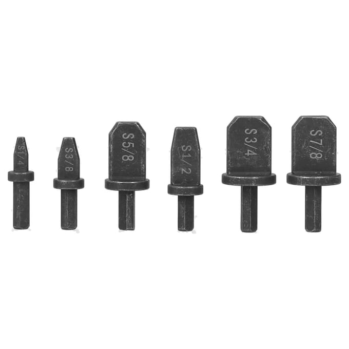 6 Pièces/Ensemble Élargisseur de Tube de Perceuse Électrique Outils d'Évasement de Climatiseur Kit de Réparation