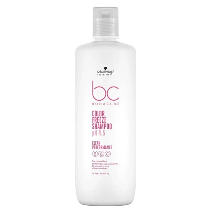 Schwarzkopf Bonacure Color Freeze Shampoo 1000ml - Normale Shampoo Vrouwen