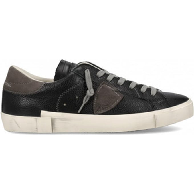 Korte Broek Philippe Model PRLU VZ10 PRSX LOW MAN-VEAU CERF NOIR MUD