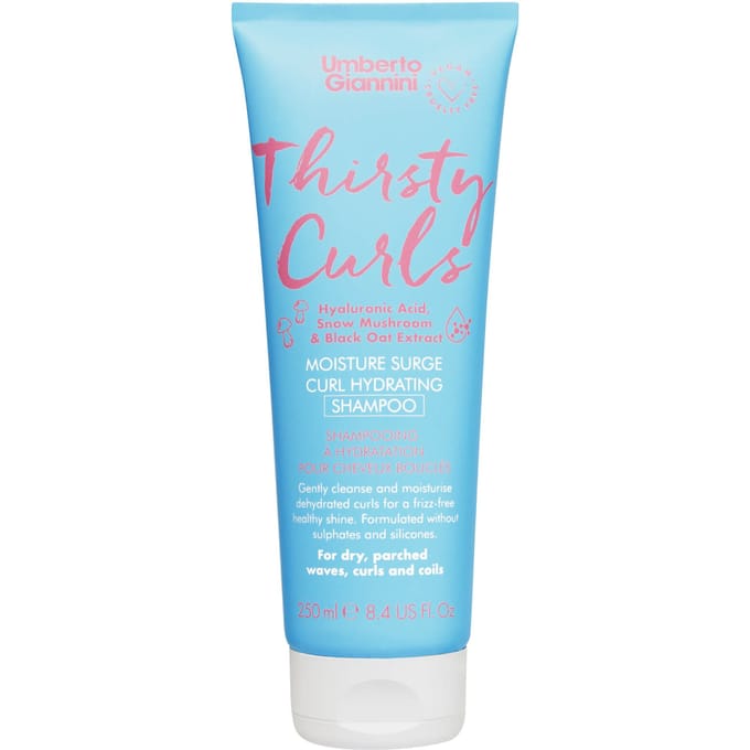 Umberto Giannini Thirsty Curls Moisture Surge Hydraterende Shampoo voor Krullend Haar 250 ml