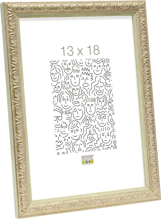 Deknudt Frames fotolijst S95LA1 - goudkleur - retrokader - 13x18 cm