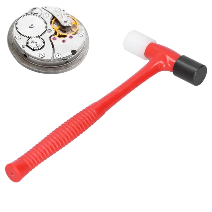 Plastic Hamer Mini Klein Rond voor Model Klok Horloge Nauwkeurige Installatie Handgereedschap red