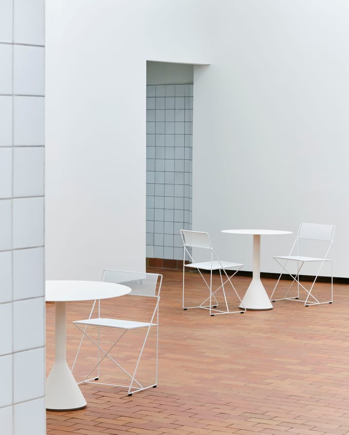 HAY X-Line stoel - chalk white - HAYXLineChalkWhite