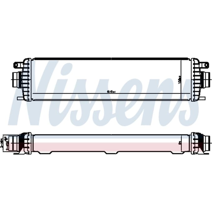 Intercooler NISSENS 961546