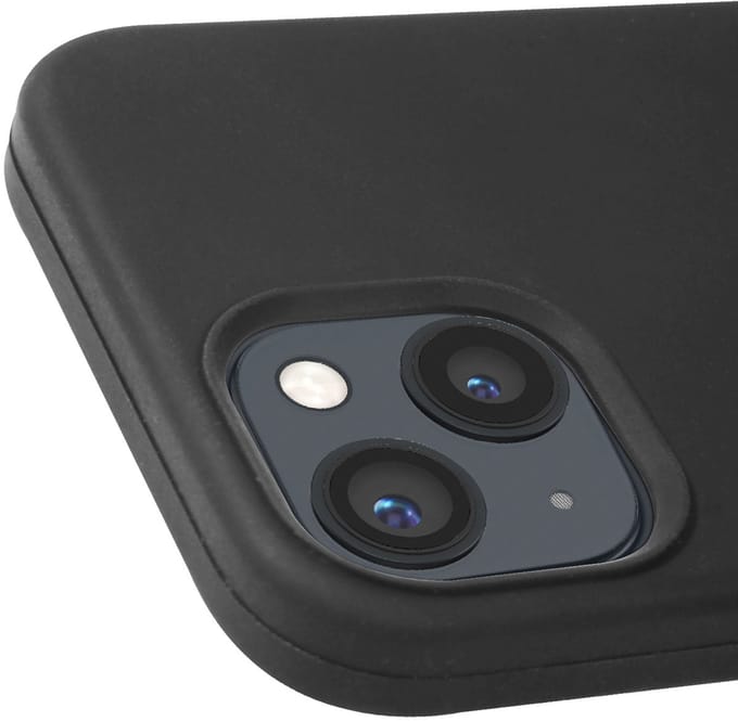 Jaym, Hoesje geschikt voor Apple iPhone 14 Plus - Soft Feeling, Zwart