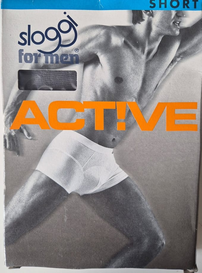 Onderbroek short Sloggi active-Grijs-7
