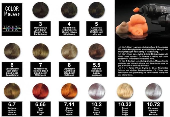 Mousse Colorante Rouge 6.66