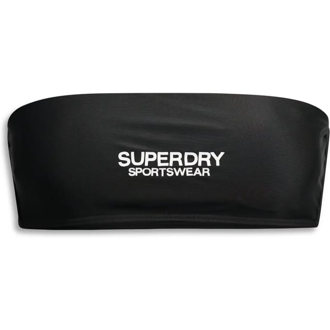Superdry - Bandeaubikinitop met logo - Dames - Badpakken
