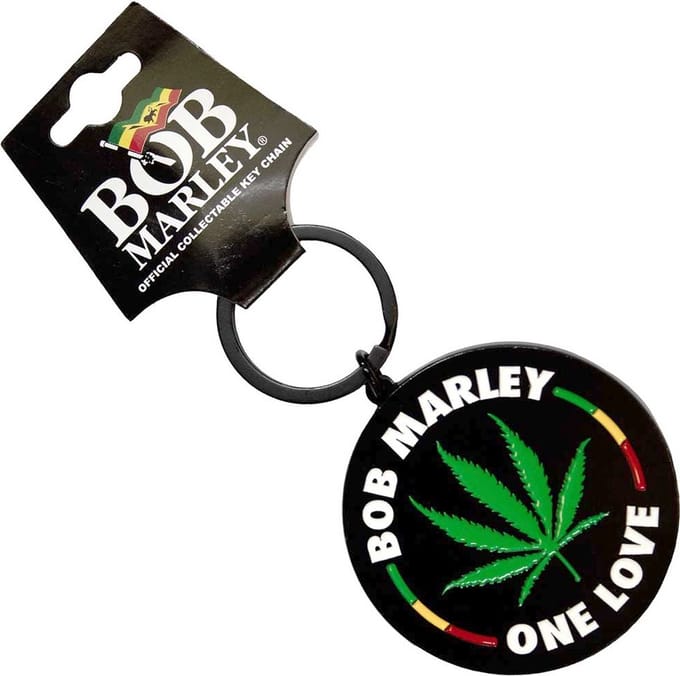 Bob Marley - Leaf Sleutelhanger - Multicolours