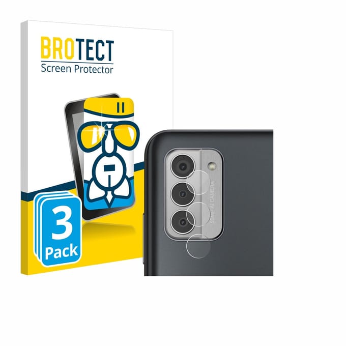 Screenprotector 3 Stuks voor Nokia G42 5G (ALLEEN Camera Lens) Beschermglas transparant