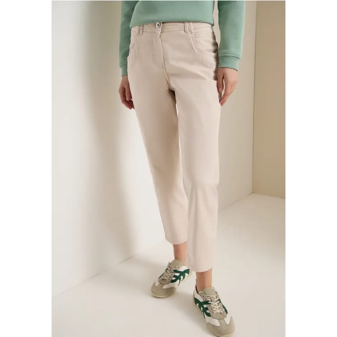 7/8 Mid Waist Slim Legs broek in casual fit