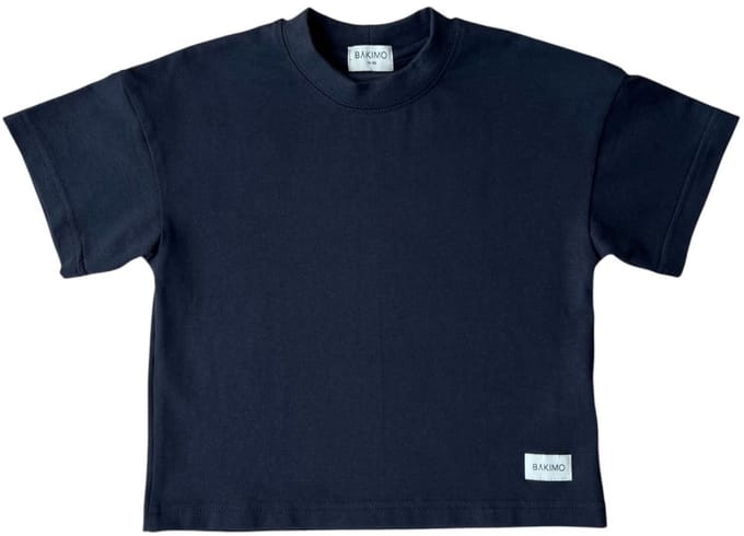 BAKIMO Oversized T-shirt Black 74/80