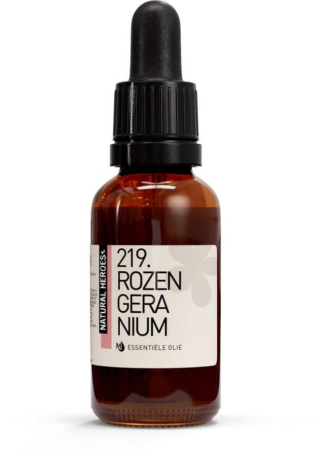 Natural Heroes Rozengeranium Etherische Olie - 30 ml