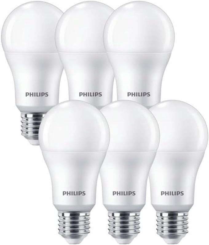 Philips CorePro LEDBulb A60 E27 13W 2700K 1521lm 230V - 6-Pack - Warm Wit