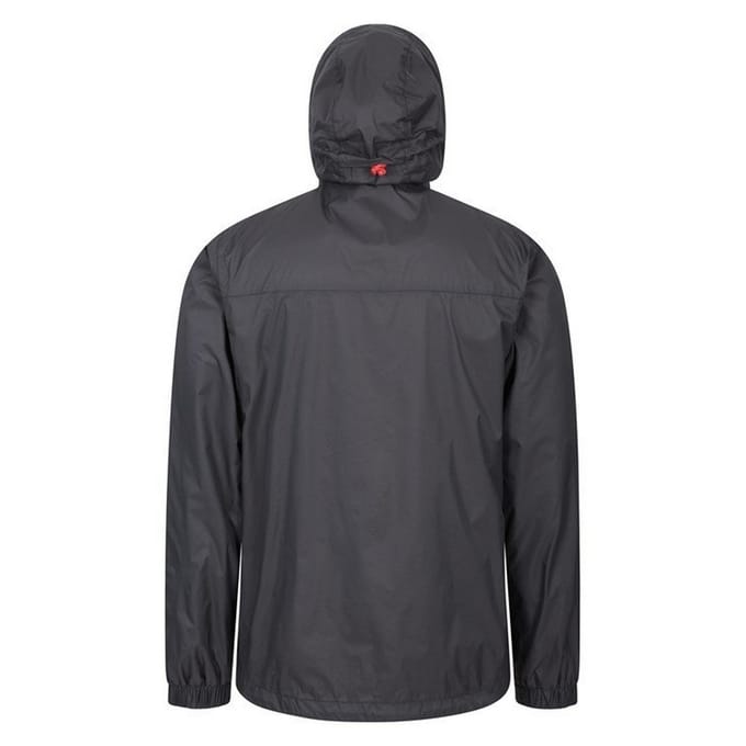 Mountain Warehouse Torrent Waterdichte Jas voor heren (Donkergrijs)