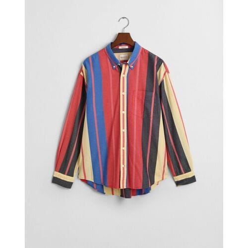 Gant Overhemd Oversized Seersucker Stripe Multicolor / male
