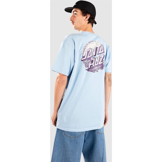 Santa Cruz Wave Breaker Dot T-Shirt blauw