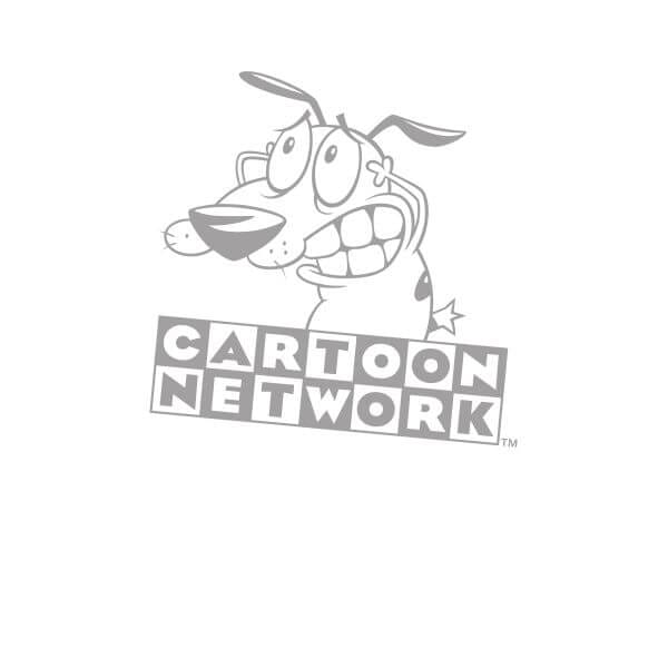 Courage The Cowardly Dog Outline Women's T-Shirt - White - XS