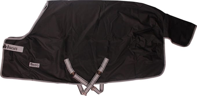 Bucas Deken Bucas Anniversary Turnout Stay-dry 150gr Zwart-zilver