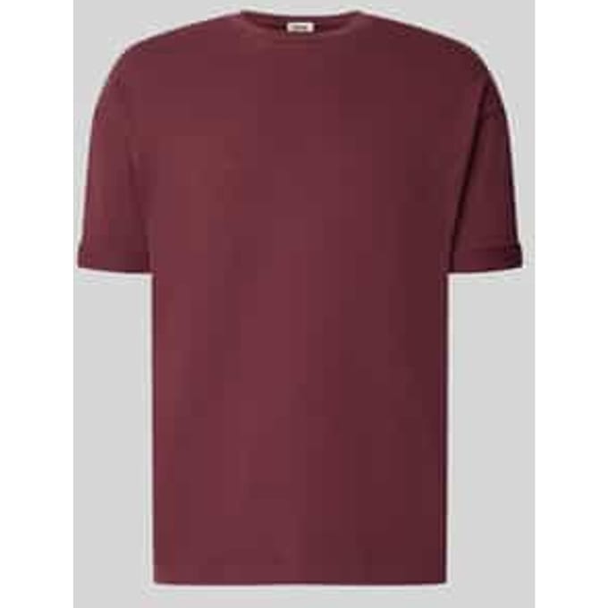 Regular fit t-shirt van puur katoen model 'Thilo'