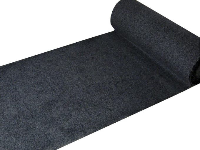 Deurmat loper La Paz- 100 x 100 cm- Antraciet