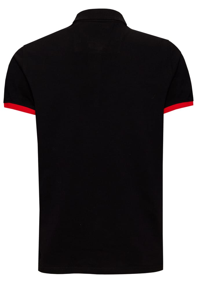 Contrast Polo Piqué Shirt Normale Pasvorm