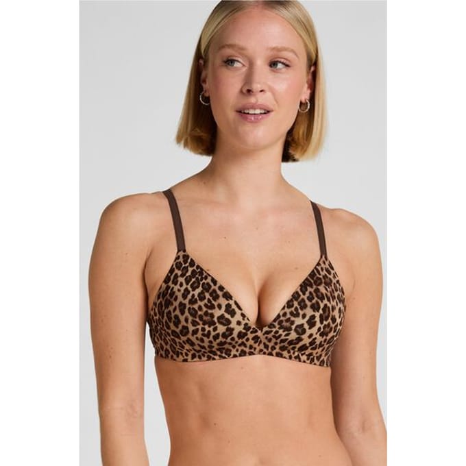 Hunkemöller Mona padded non-underwired bra Bruin