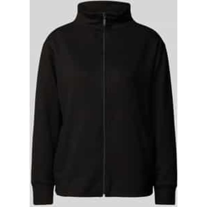 Sweatjack met opstaande kraag