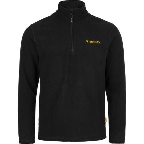 Stanley Gadsden micro fleece trui met rits XXL zwart