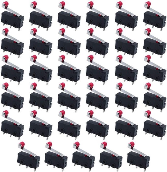 Dailygoody - Mini-microfoons - Schakelaar - Compact ontwerp - Rood