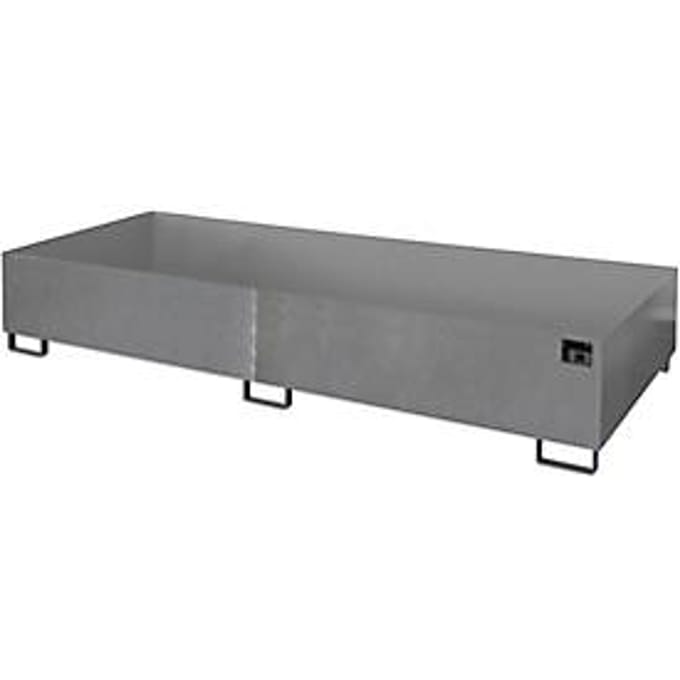 Stellinglekbak type RW/RW 3300-3, zonder rooster, gegalvaniseerd