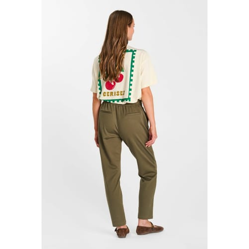 Broek Le Temps des Cerises Rechte broek RAVEN
