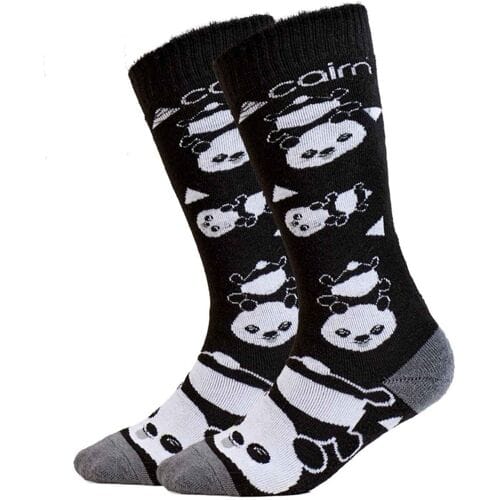 Cairn Skisokken Kinderen - 2 paar - Black Panda - Maat 31/34