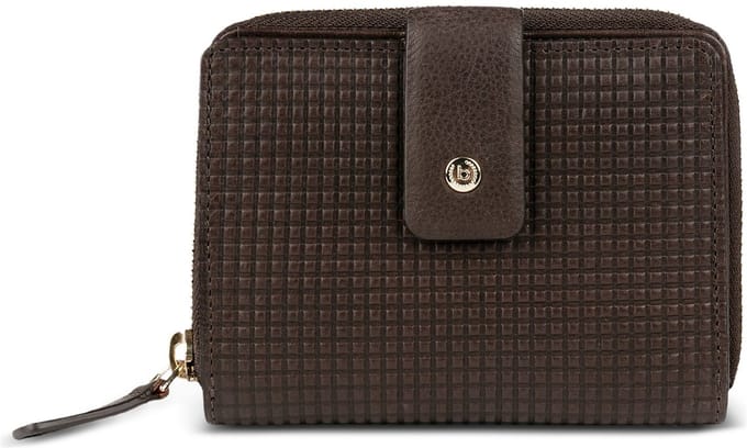 bugatti portemonnee Noemi Lady Zip Around Wallet Brown bruine