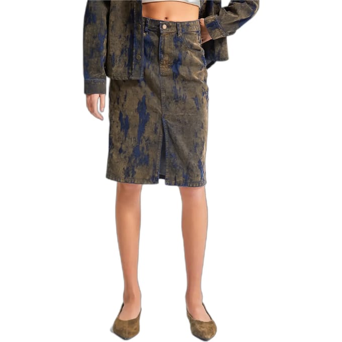 It's Basic - Midi Denim Skirt