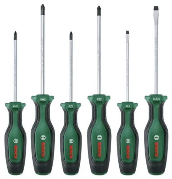 Bosch Home and Garden 1600A02BX7 Schroevendraaierset Universeel Kruiskop Phillips