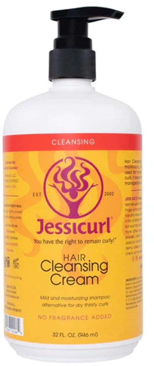 JessiCurl - Hair Cleansing Cream - No Fragrance - 32 oz. / 946 ml