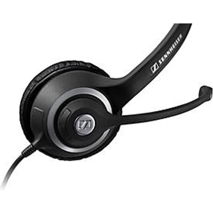 Headset Sennheiser SC 260 USB MS II, kabelaansluiting, Skype-gecertificeerd, stereogeluid, beugel instelbaar