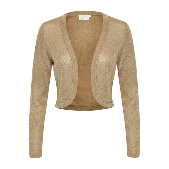 Kaffe bolero ankra Lichtbruin-S