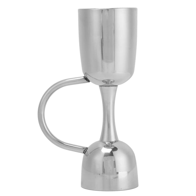 RVS Bar Maatbeker Jigger Wijn Cocktail Shaker Jigger Dubbelkoppige Drank Maatbeker L(for 6.5-9kg) gray
