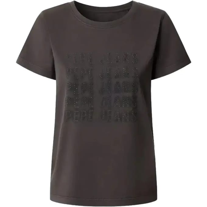 Pepe Jeans Bree T-shirt Met Korte Mouwen Bruin M Vrouw