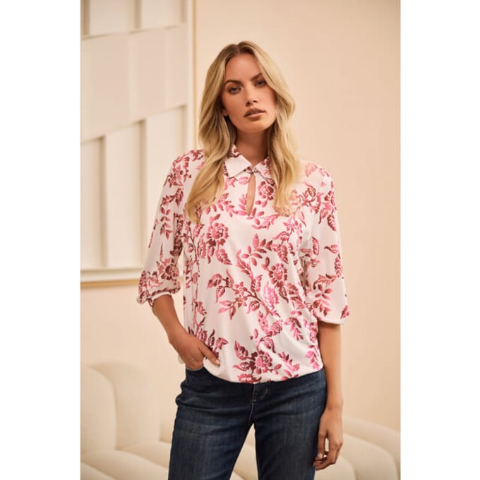 Helena Hart 7761 top liv print