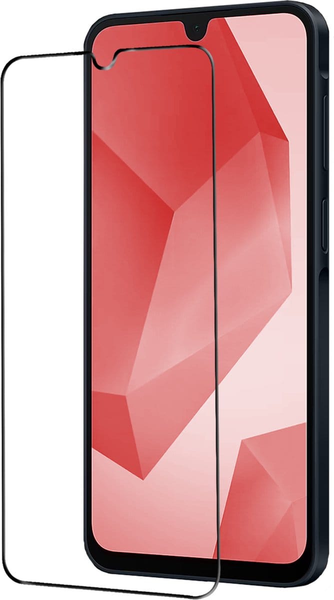 Screenprotector - Geschikt voor Samsung Galaxy A16 - Full Cover - Beschermglas - Gehard Glas - Tempered Glass - Screen Protector