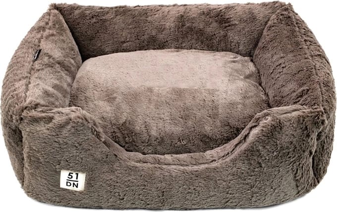 51 Degrees North 51 - Supersoft - Zacht bed - Donkerbruin - L: 90x70x3